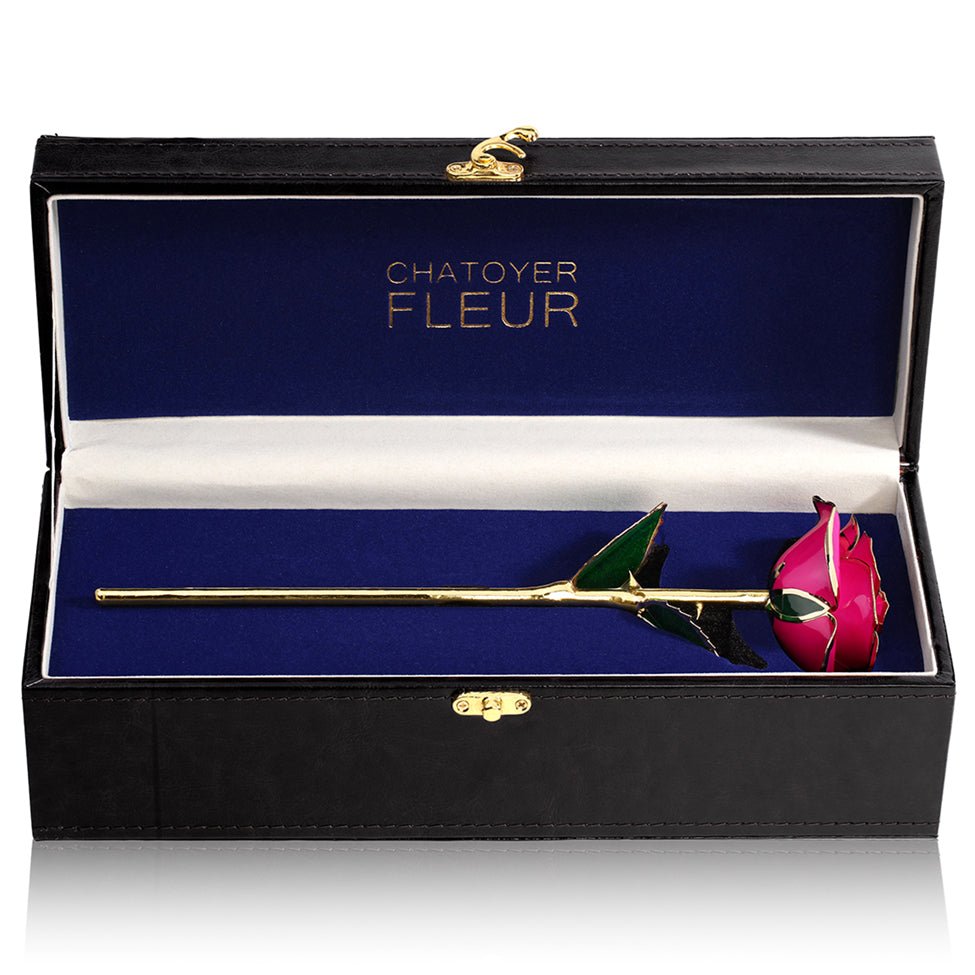 Pink 24K Gold Rose