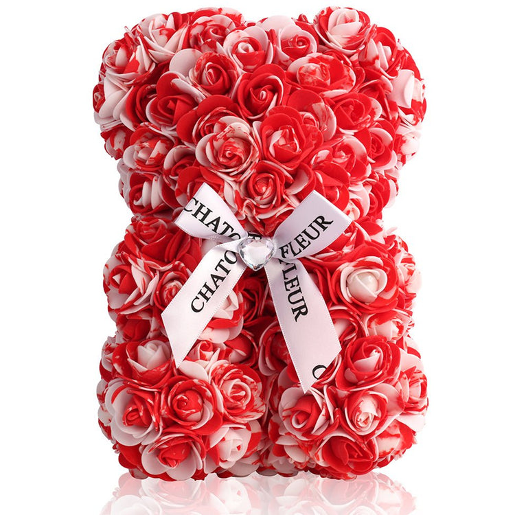 Red Frost Rose Bear