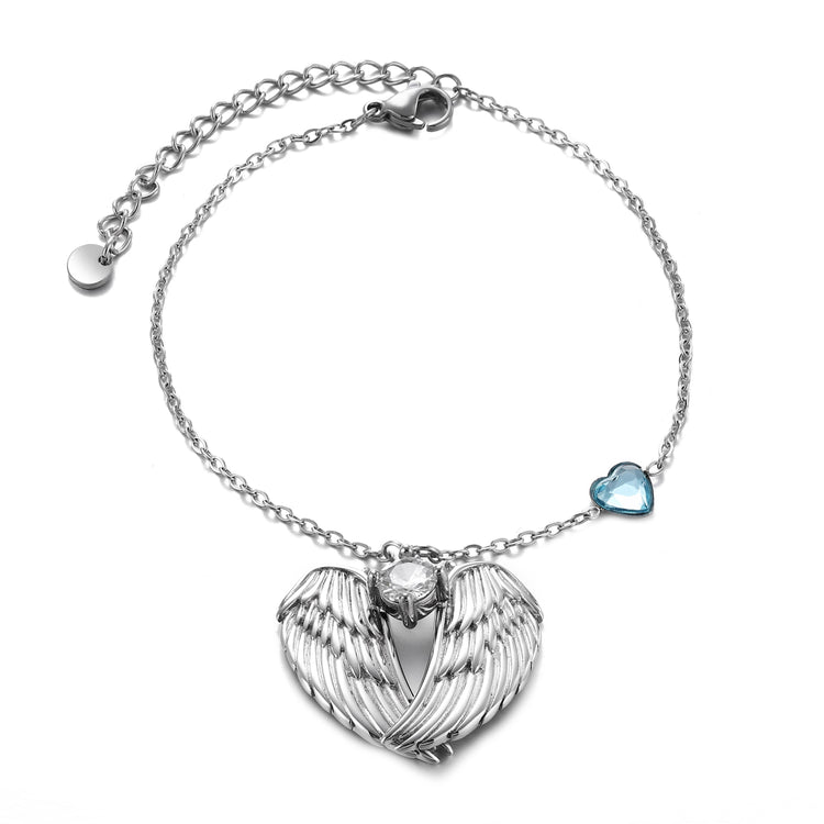 Guardian Angel Silver Bracelet