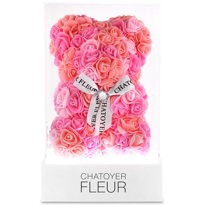 LED Display For A Rose Bear