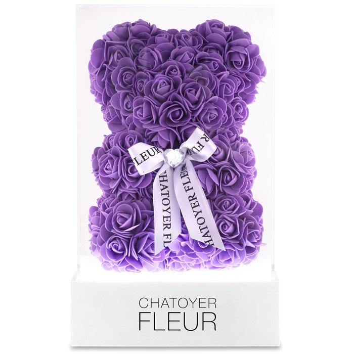 LED Display For A Rose Bear