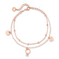 Rose Gold Ring Bracelet