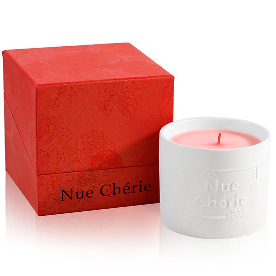Romantic Peach Candle in a luxury box