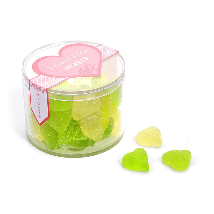 Lime Heart Shaped Gummies